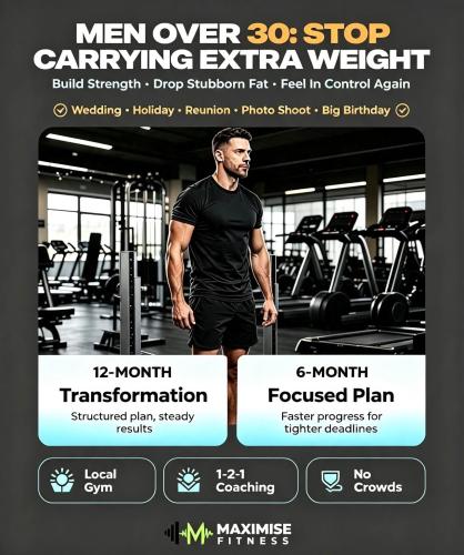 Men Over 30: Stop Carrying Extra Weight — The Local Wesham Gym Built For Your Results